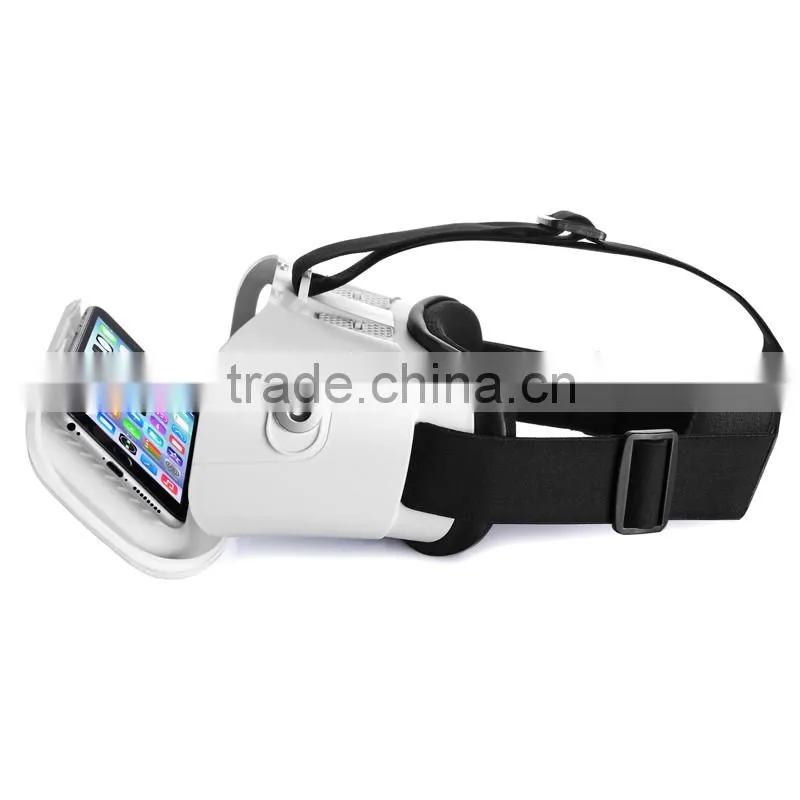 Most hot VR BOX Virtual Reality Headset goggles 3D glasses with bluetooth wireless remote control,custom branded