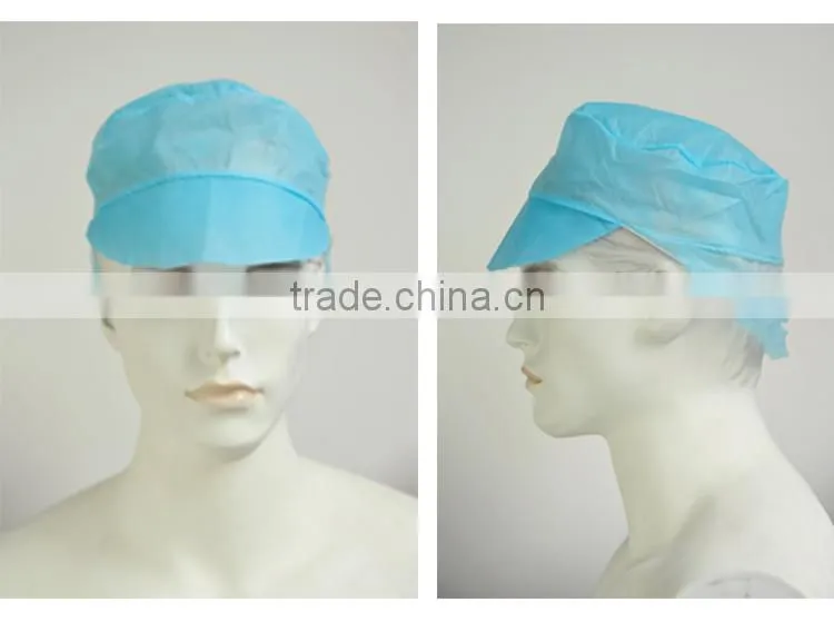 disposable medical surgical nonwoven bouffant cap nonwoven doctor cap