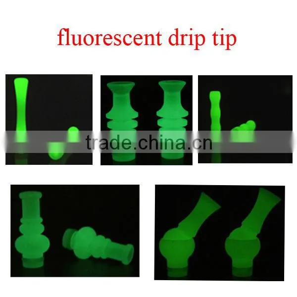 fluorescent acrylic drip tips hot selling