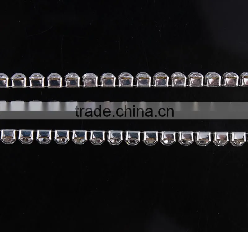 Newly fashion design crystal rhinestone wholesale cup chain