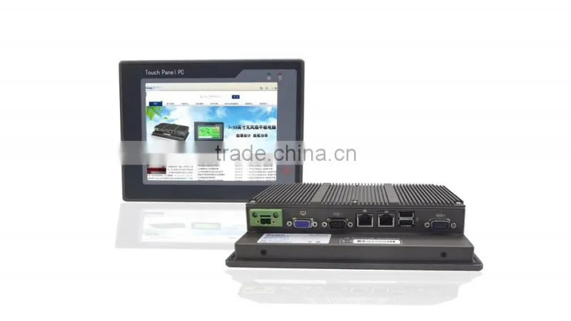 8 inch Atom N2600 dual-core 1.6Hz 2G RAM winwows 7 industrial touch panel pc supplier