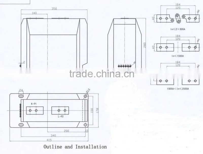Primary current 20kv-24kv voltage transformer , high voltage transformer price