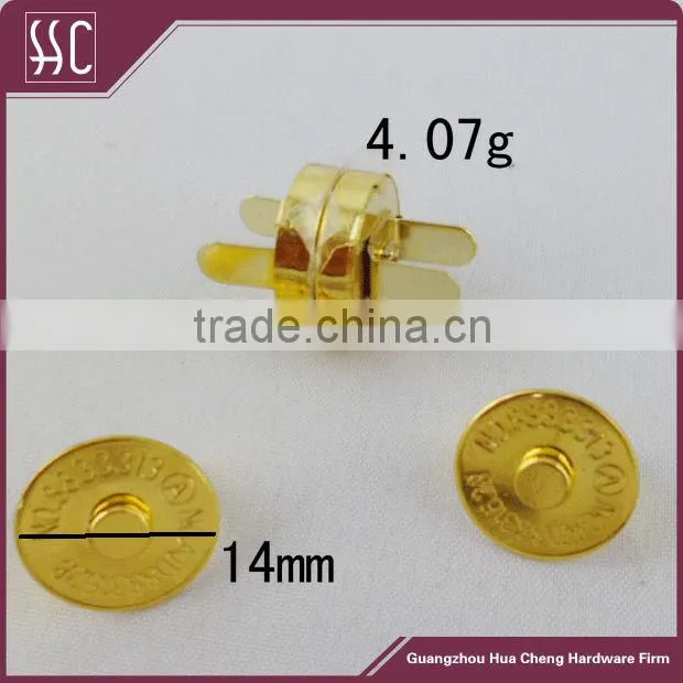 Magnetic Button,Thin Magnetic Button,Gold Magnetic Snap Button