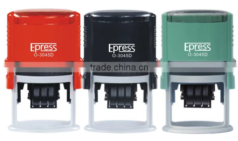 Custom logo self inking rubber stamps