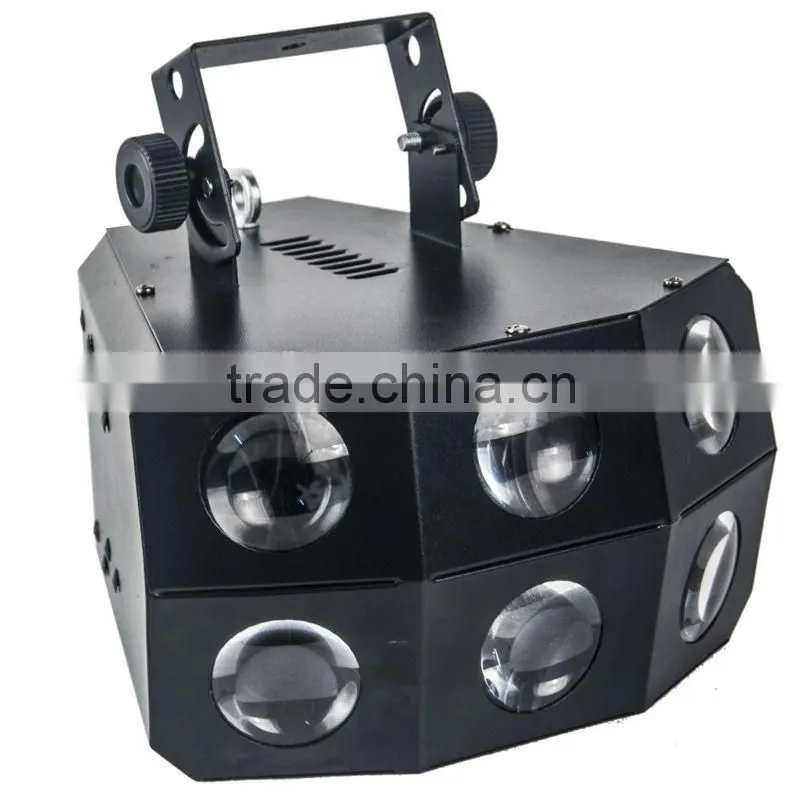 factory 24x3w rgbw 6 hole dmx disco led dj light stage lighting pro