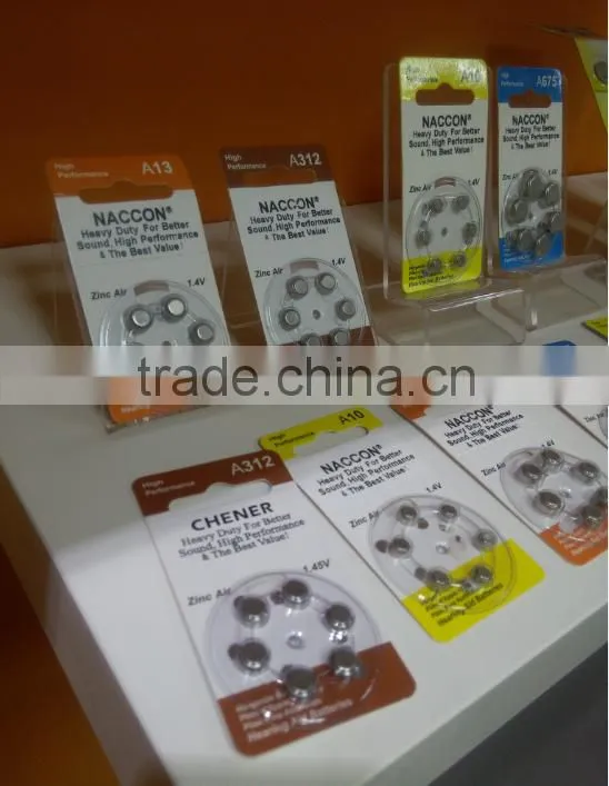 A10 1.4V 90mAh Hearing aid Zinc Air batteries. saDFDSA