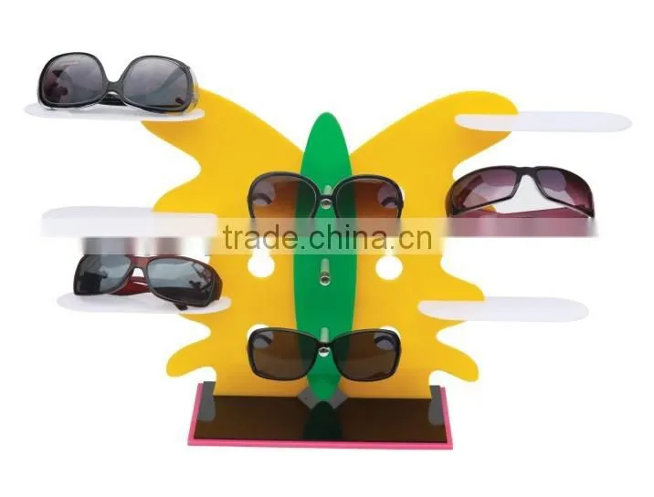 High quality OEM colorful acrylic eyewear glasses display stand