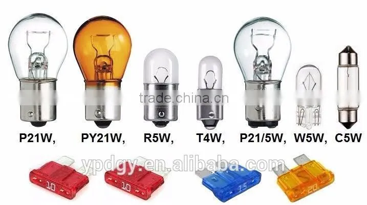 Miniature bulbs BA9S t8.5 bulb 12V 5W