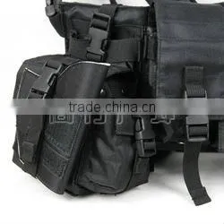 High Quality Tactical Vest adopts1000D high strength Nylon fabric