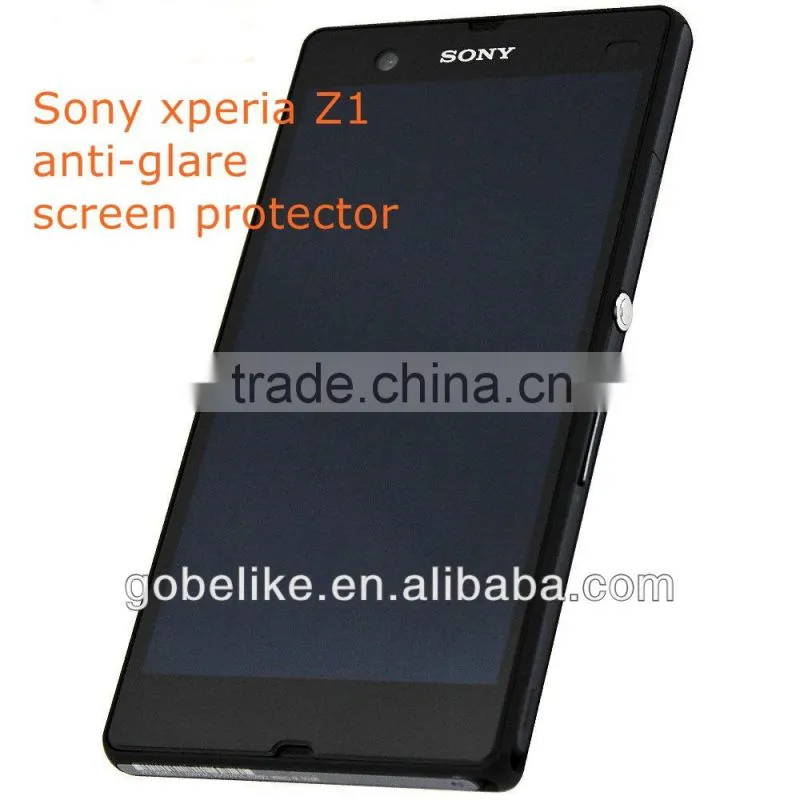 2013 amazon com anti-spy screen protector for sony xperia z1