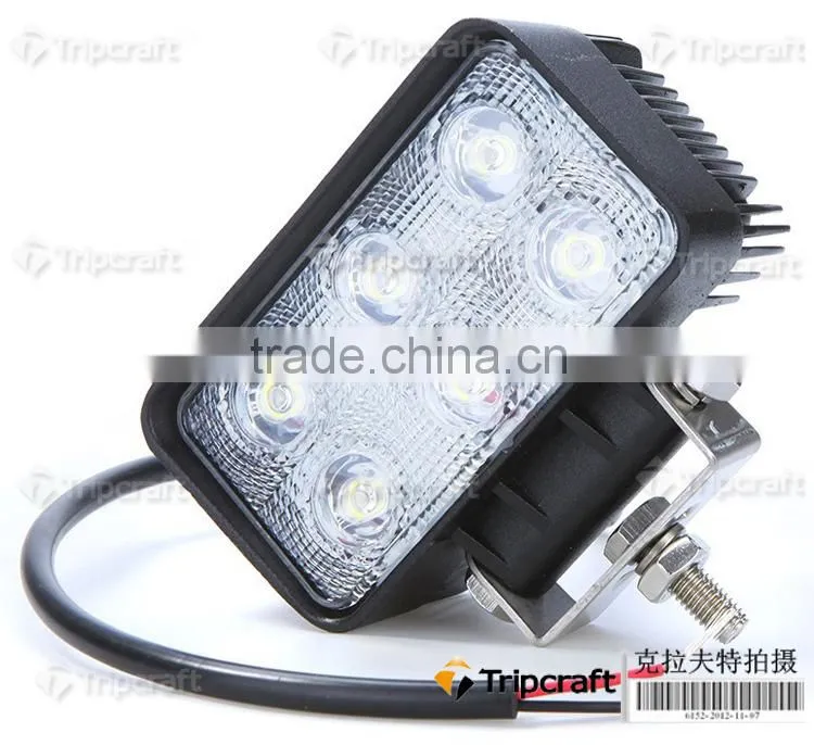 New design 18W LED WORK LIGHT auto Led Light Bar