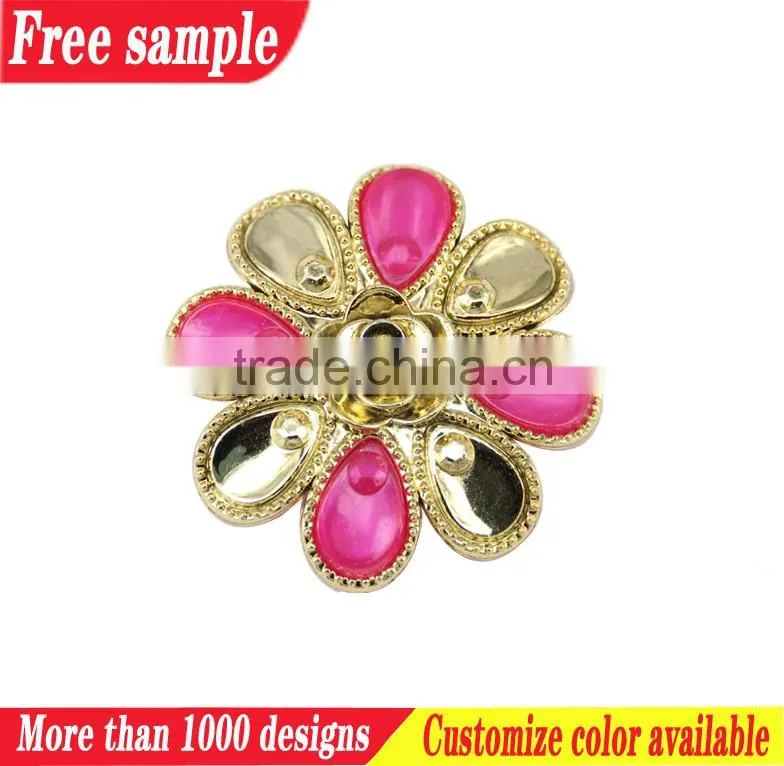 Shoes flower accessory girls sandals decoration buckle accessories
