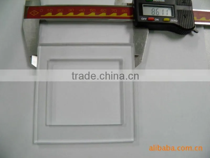 Customized switch glass plates