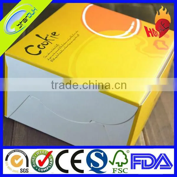 professional paper cake box or food packaging