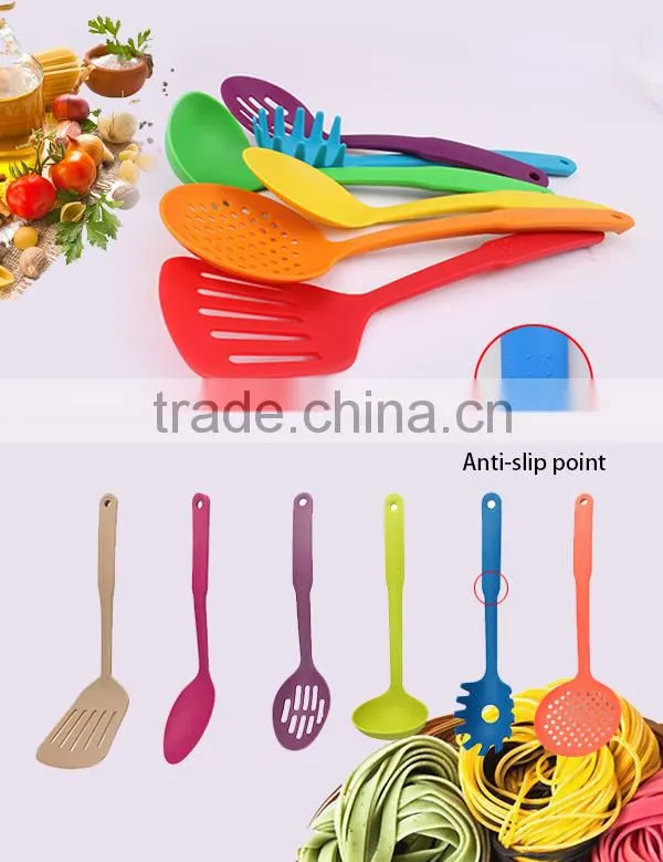 Nice 6- Piece Nylon Kitchen Utensil Sets Of Nylon Cooking Tools