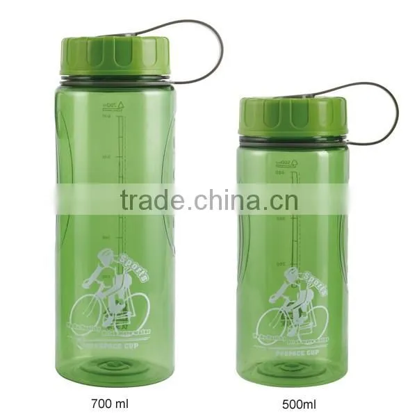 Hotsale LFGB Approved Double Wall Tea Mug Plastic With Portion Cup
