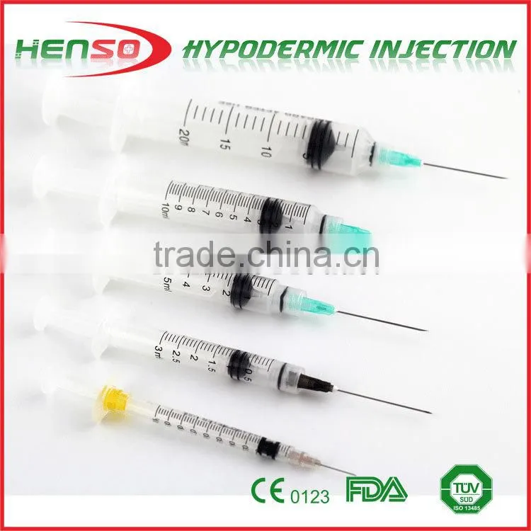 Henso Safety Syringes with Retractable Needles