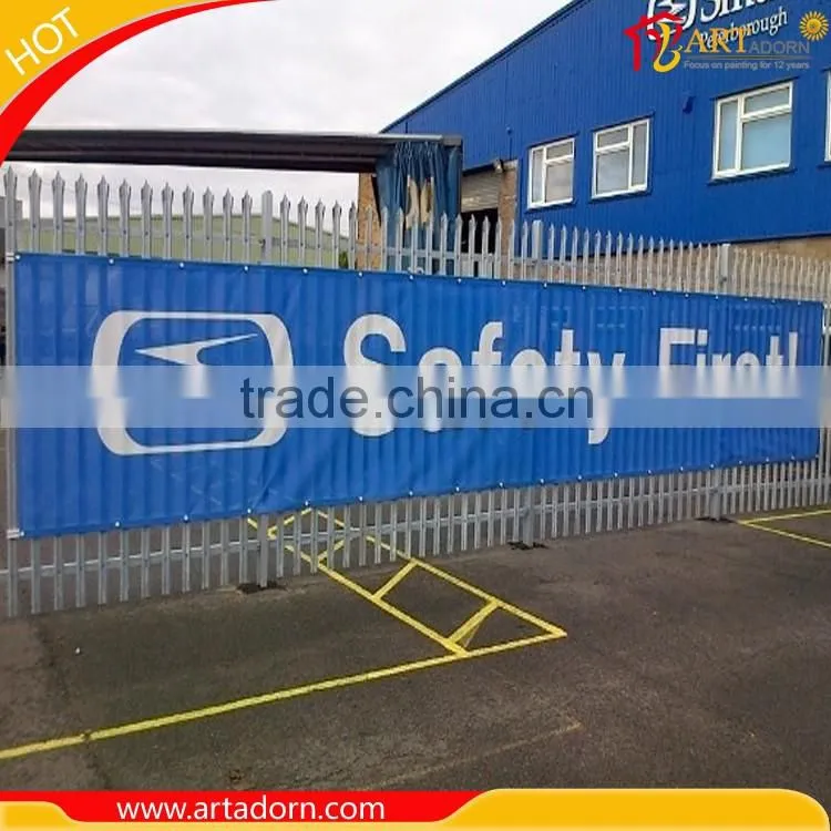 Outdoor Building Fence Banner And Tarpaulin Printing Mesh Large Mesh Banner