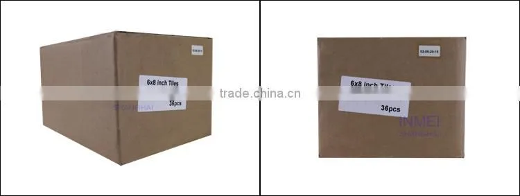 White Blank Sublimation Tile ceramic 6*8, Christmas gifts