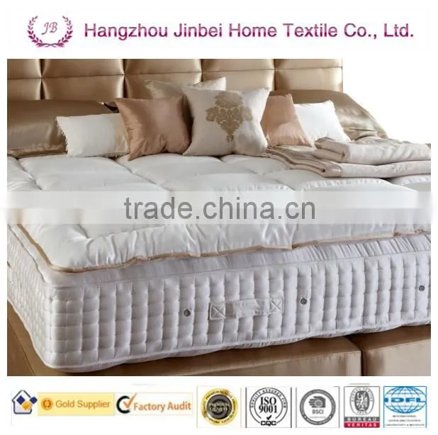 Hot Selling Luxury goose down feather Mattress topper