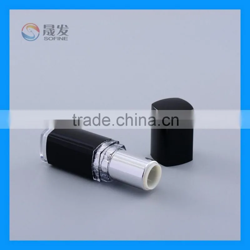 Colors Black beauty empty lipstick tube for make up