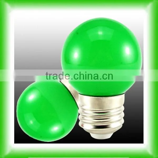PC cover LED G45 bulb 0.5w led festoon light bulb