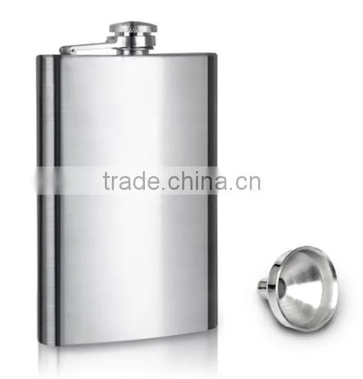 5 OZ Hip Flask With Funnel / Pocket Whisky Liquor / stainless steel wine pot