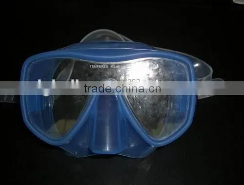 professional silicone skirt diving mask
