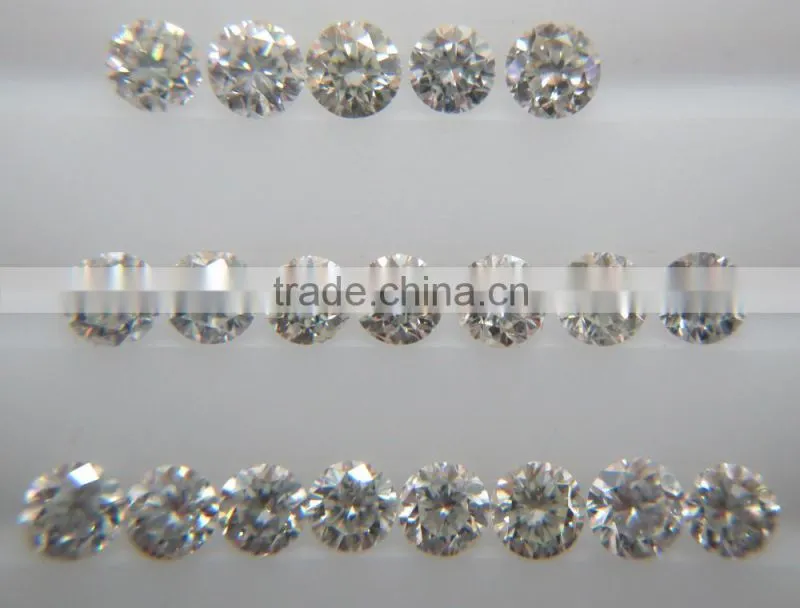 2-2.4mm 1ct Lot VS-SI ClarityH-I Color Natural Loose Brilliant Cut Diamond Non-treated