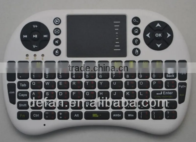 Air Mouse and Mini Wireless Keyboard with IR control For Google TV/Android TV box/PC