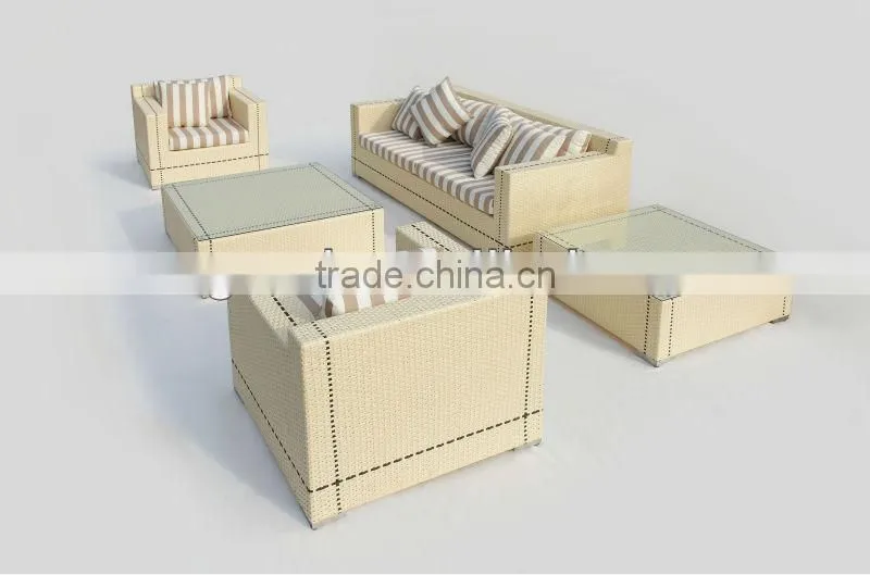 2014 Hot Sale Outdoor Rattan Sofa Wicker Furniture Set 4302