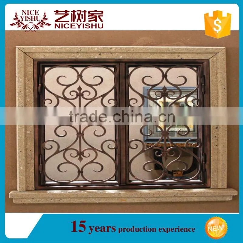 modern security high quality window grill designs by china supplier