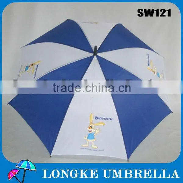 30"Wooden Straight Umbrella/mix color