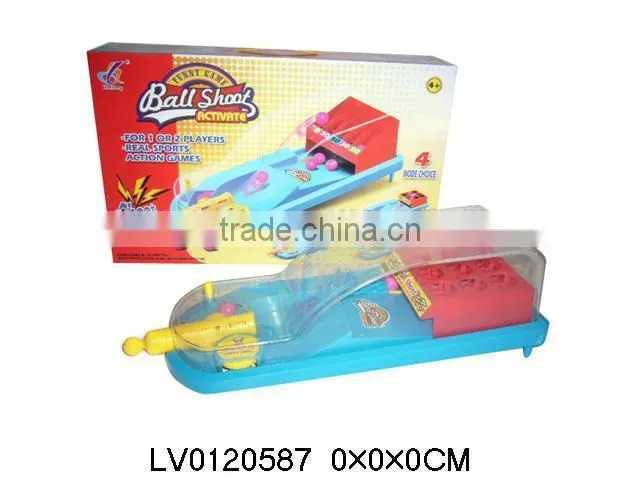 Funny plastic shooting game machine family game set for sale
