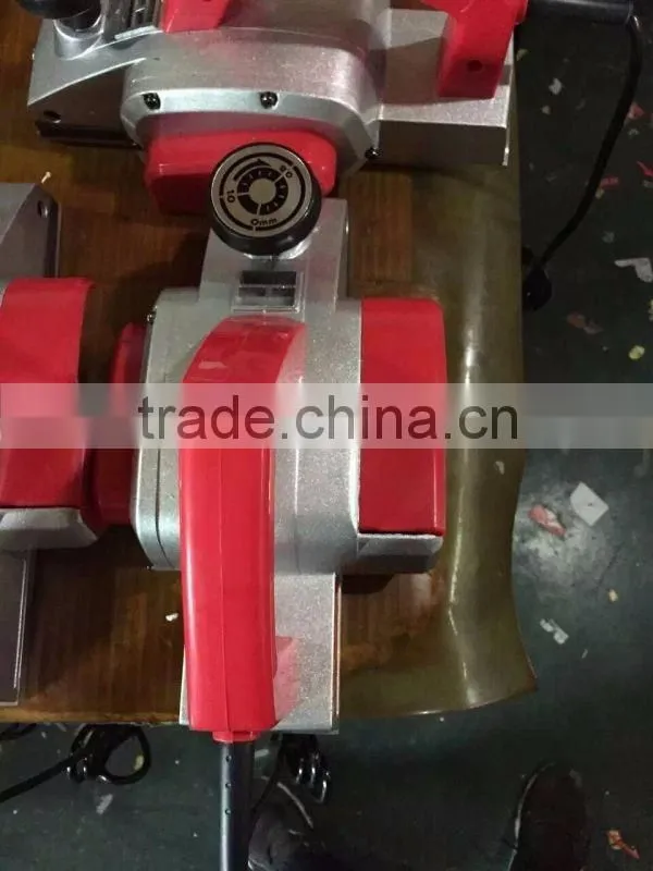 Trade assurance 82mm electric planer electric portable wood planer