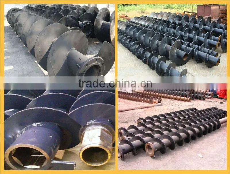 High quality CFA continuous flight auger drilling auger