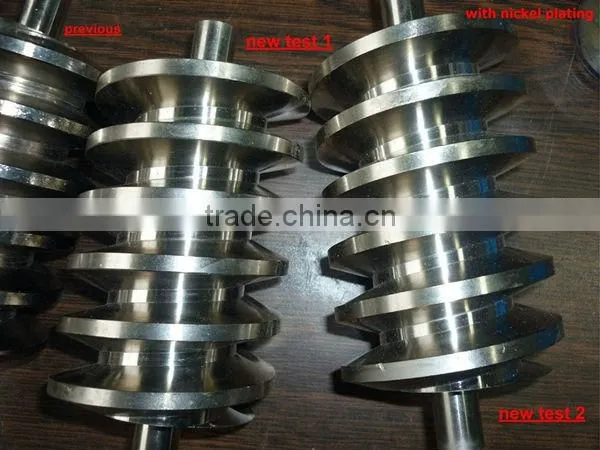 Precision hardened worm gear set with large torque