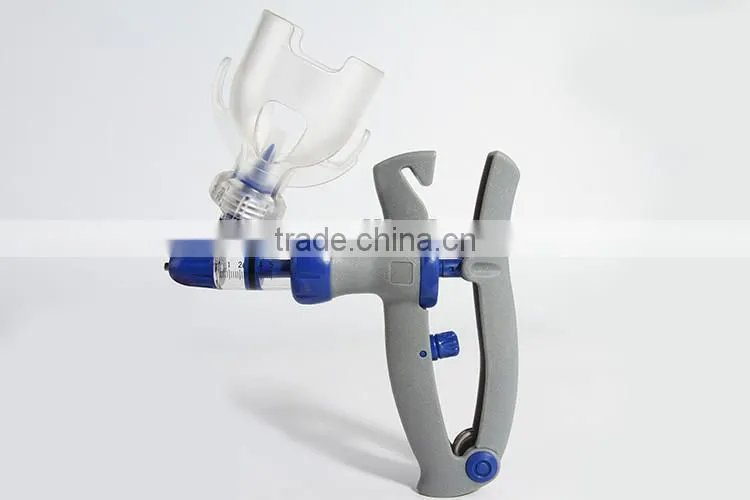 high quality veterinary Plastic Steel Continuous syringe F-Type