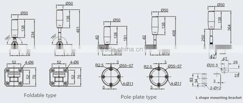 ONN-M4T CNC Led Machine Lamp / Machine Tool Warning Lamps