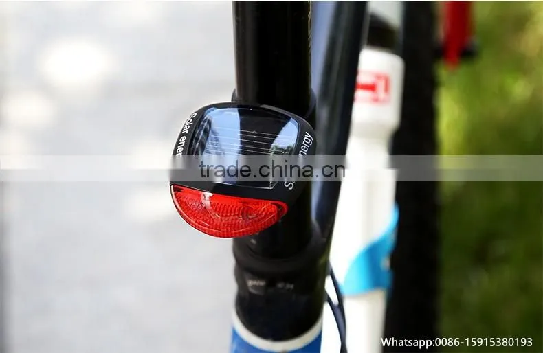 2016 best price solar bike light manufacturer