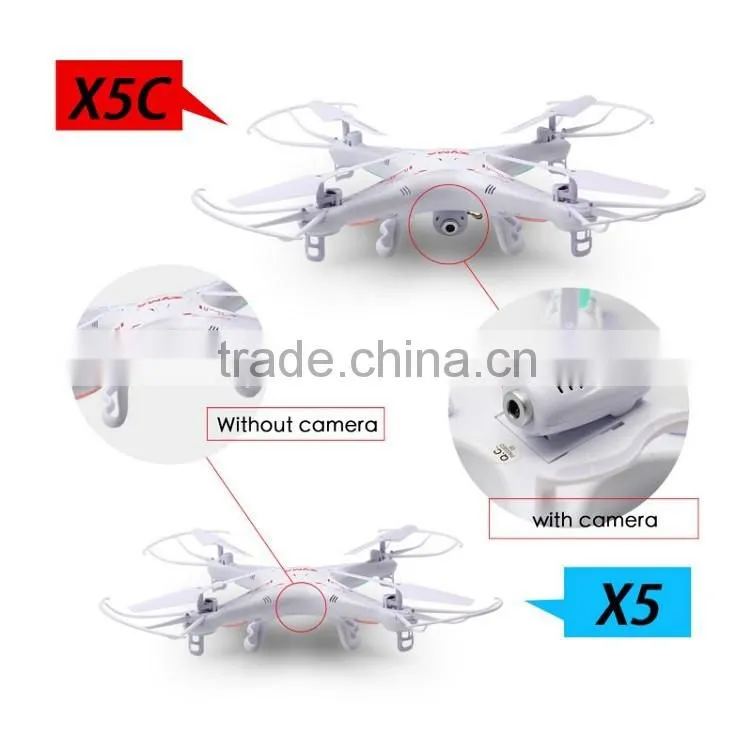 2016 Best gifts Toy 4ch Syma Rc Drone X5c Uav Airplane With 2mp Camera