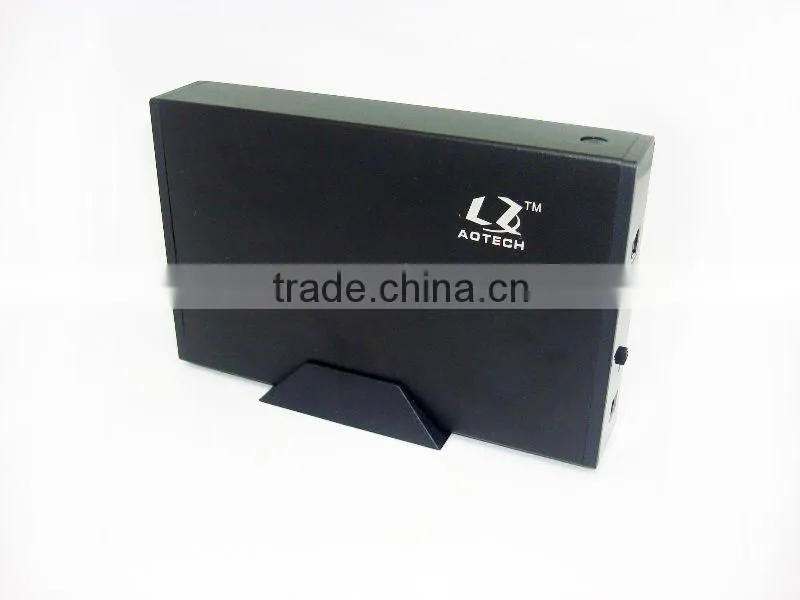 Portable hard disk case 3.5' usb 2.0 hdd external box with CE&ROHS