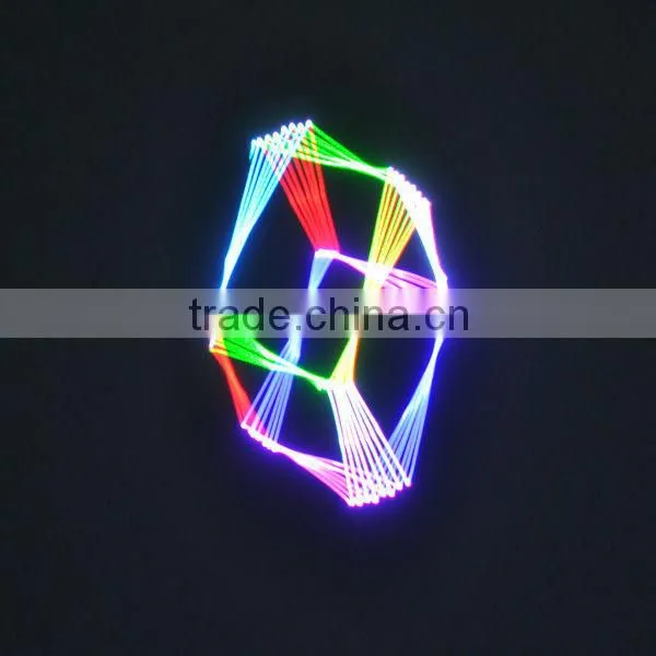 RGB full color laser light show wedding light