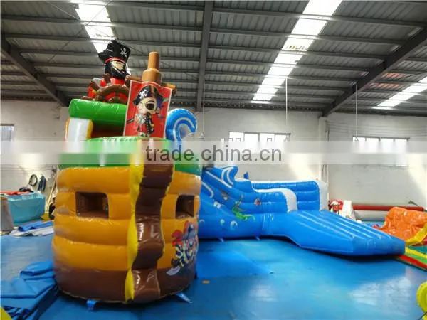 Hippo inflatable water slip slide for sale