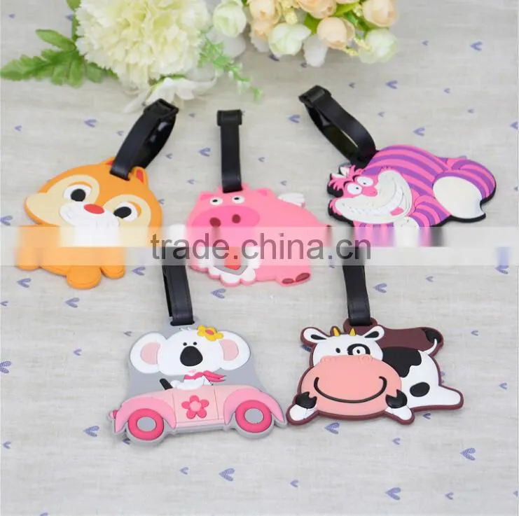 Customized PVC luggage tag, Hot sale PVC luggage tag, Promotional luggage tags