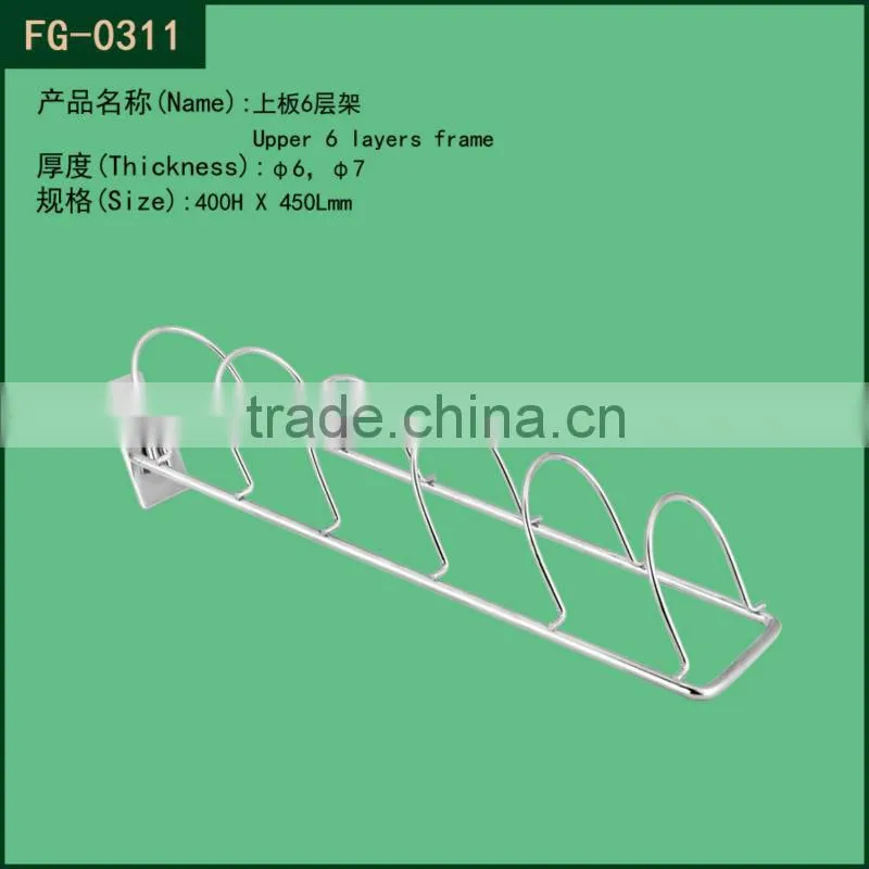 Heavy duty wall shelf brackets
