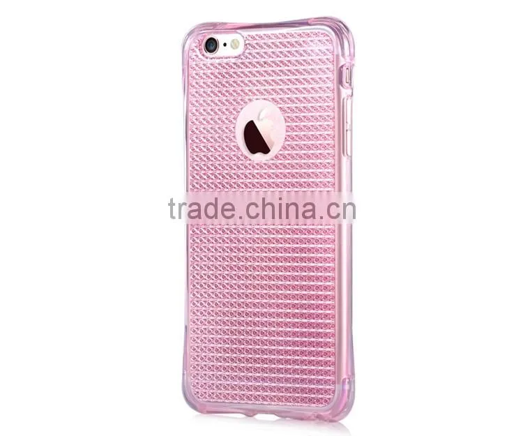 2016 Trending Products Vouni Glitter Anti Shock TPU Back Cover Phone Case for iPhone 6/6s