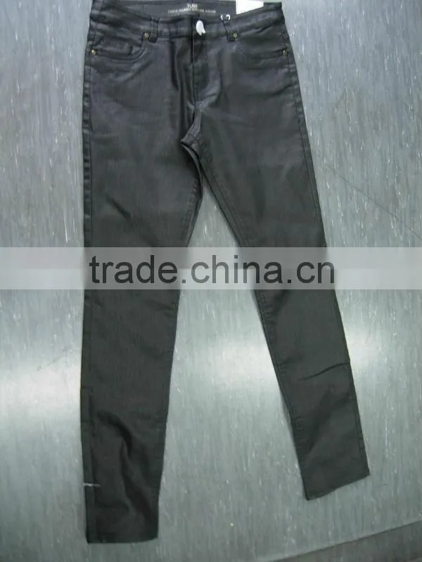 2014 women autumn new design black casual long pants
