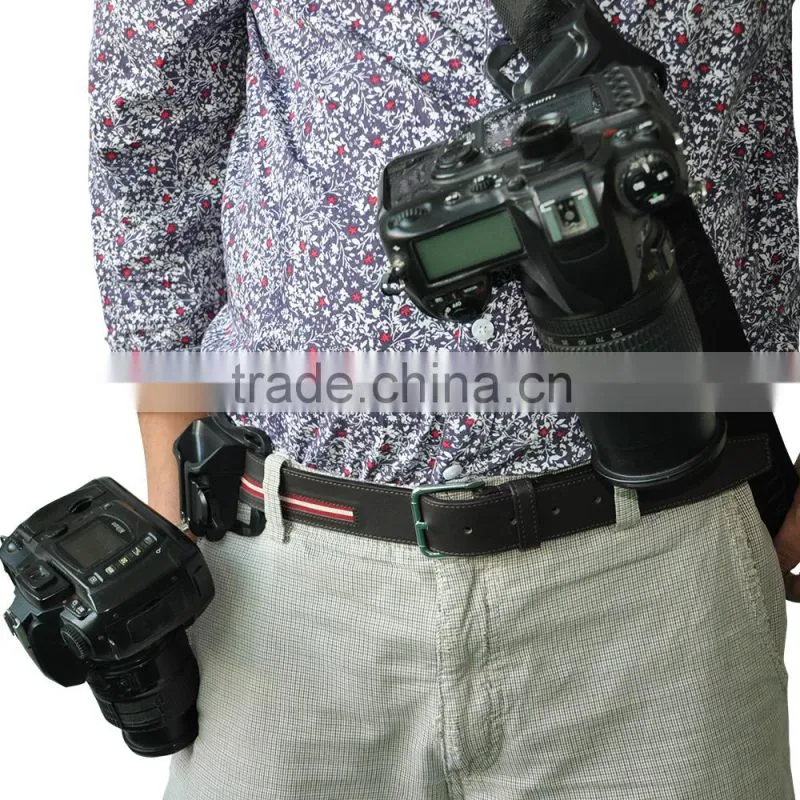 High quality camera hard plastic waist belt buckle for camera straps