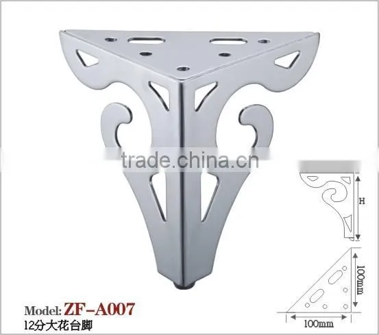 Supply Hot leg for glass table metal leg for glass table nice metal leg for glass tableA107-c
